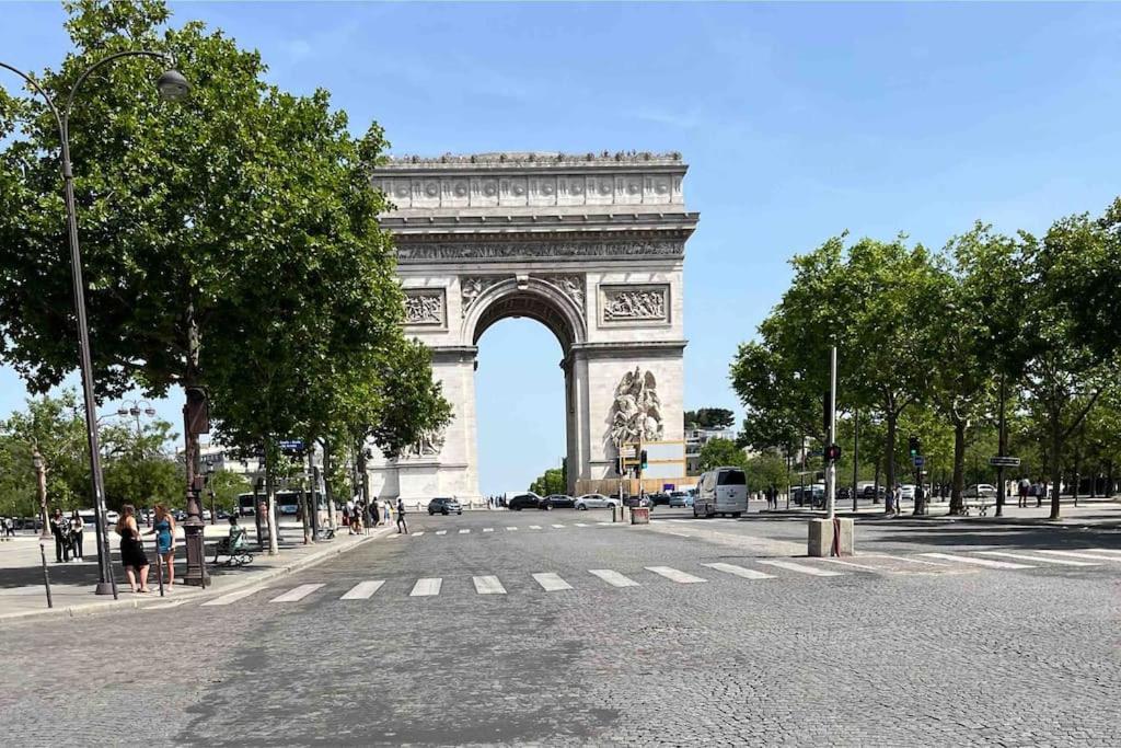 Amazing 1 Bedroom, 30Sec From Arc De Triomphe Paris Exterior foto